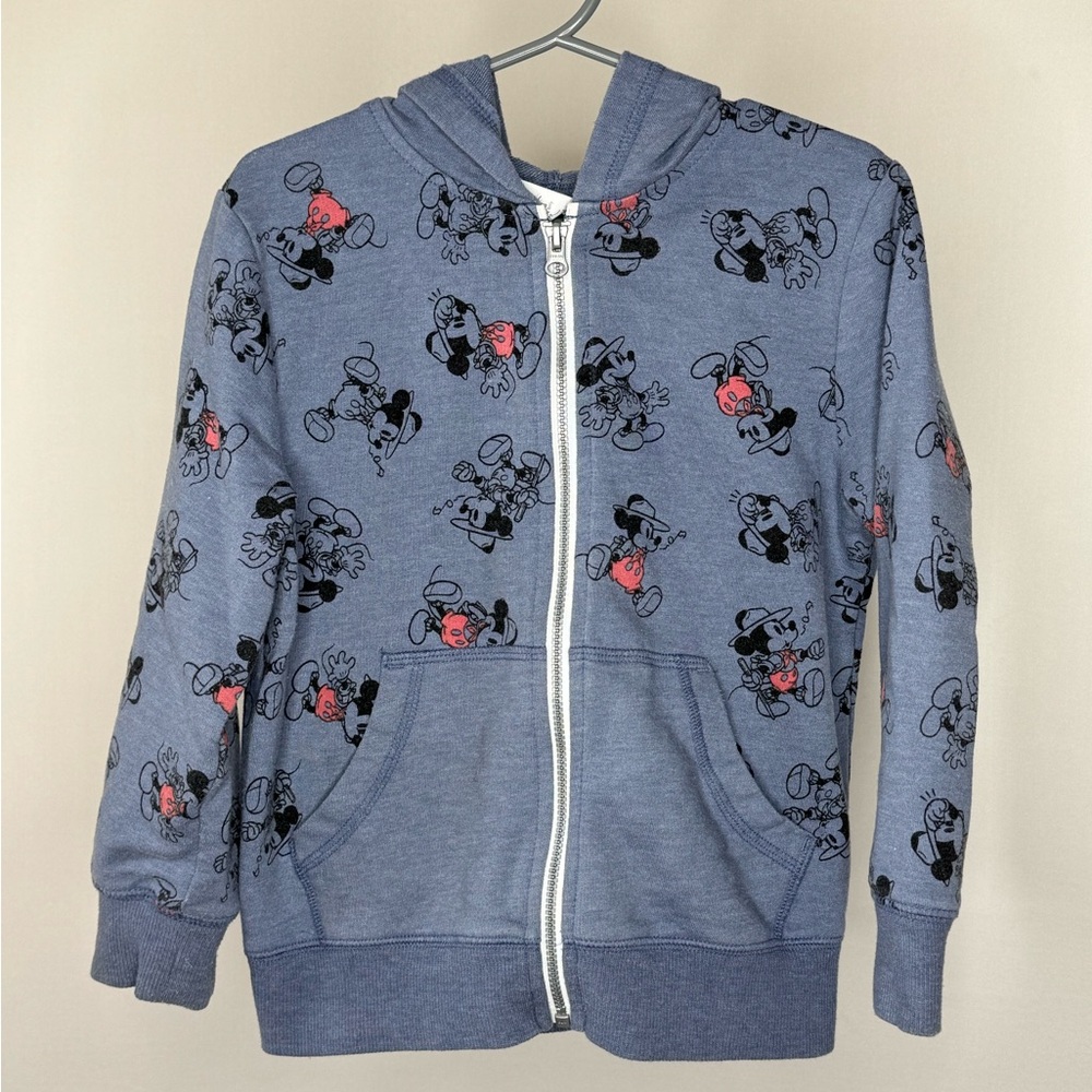 Jumping Beans Mickey Mouse Lightweight Zip-up Hoodie
size 5T